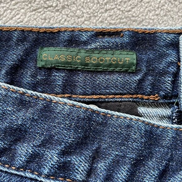 Ralph Lauren LRL Ripped Jean Shorts 5 pocket Dark Wash Destroyed Womens Size 6 - Picture 10 of 11